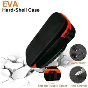 Wireless Microphone Hard Case Mic Travel Bag 2 Slots for JBL Wireless Two Microphone System for JBL PartyBox Wireless Microphone