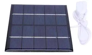 1.2W Portable Solar Charger Lightweight Polycrystalline Solar Portable Charging Panel for Charger 3.7 Batteries Supplies 1.2W Portable Solar Charger Lightweight Polycrystalline Solar Portable Charging Panel for Charger 3.7 Batteries Supplies