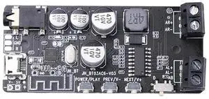 Bluetooth-compatible 2x5W Audio Receiver Board 5.0 Wireless Stereo Music Module
