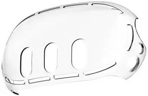 Silicone VR Headset Protective Case Anti Shock Transparent Front Face Protector VR Shell Front Protector Cover for Quest 3