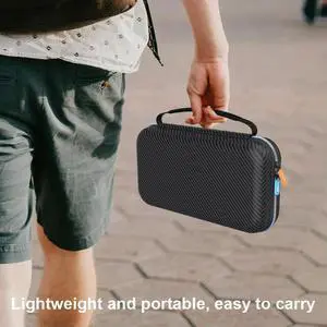 Handheld Game Console Case Shockproof Hard Shell Bag Anti-Scratch Protective Case Carbon Fiber for Switch 2 Accessories
