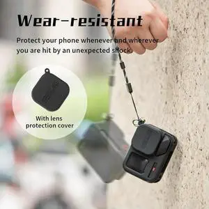 For Ace Pro 2 Silicone Case Shockproof Protective Shell Anti-Scratch Frame Case Lens Cap Camera Protection Accessories