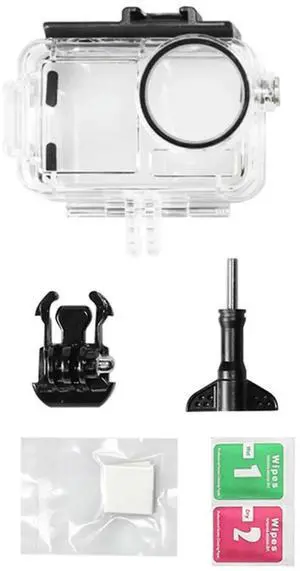 60M Waterproof Case Diving Protective Shell Anti-Fog Underwater Dive Housing for Osmo Action 5 Pro/4/3 Camera Accessories