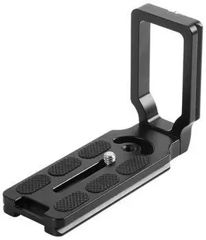 Vertical Shoot Aluminum Alloy Quick Release L Plate Bracket Grip for DSLR Camera
