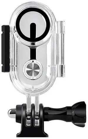 40m Waterproof Invisible Dive Case Optical Tempered Glass Camera Protective Case Transparent Protective Shell for Insta 360 Go 3