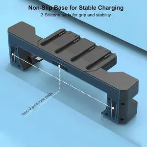 Controller Charger 4 in 1 Charging Dock Magnetic Charger Station for Nintendo Switch2 Joy-Con Accessories