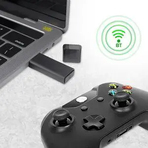 Wireless Adapter Works with PC 10 USB Wireless Controller Adapter Gaming Receiver Adapter for XBOX One Controller