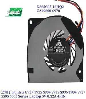 Laptop Cooling Fan For NS65C05-16H02 LifeBook U938 U937 T935 S904 S935 S936 T904 S937 MU937 CA49600-0970 CPU Cooling Fan Laptop Cooling Fan For NS65C05-16H02 LifeBook U938 U937 T935 S904 S935 S936 T904 S937 MU937 CA49600-0970 CPU Cooling Fan