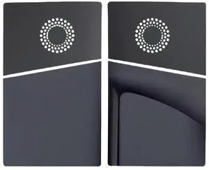 Face Plate Console Cover with Cooling Vents Anti-Scratch Hard Shell Skin Protective Shell Case for PS5 Slim Disc Edition Conso