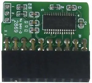 20Pin TPM 2.0 Module Vertical/Parallel TPM Module Encryption Security Module Board Suit for AOM-TPM-9665V TCG 2.0 20Pin TPM 2.0 Module Vertical/Parallel TPM Module Encryption Security Module Board Suit for AOM-TPM-9665V TCG 2.0