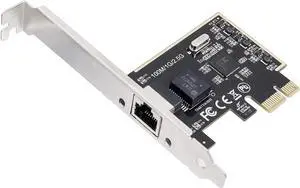 JAENFONG 2.5 Gigabit Ethernet PCI Express PCI-E Network Interface Card 10/100/1000/25000 Mbps RJ45 LAN SI-PEX24059