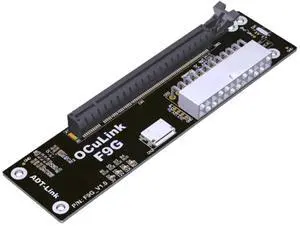 ADT-Link M.2 Key A+E to PCIe 4.0 x4 Extension Flat Cable for x4 Audio Card/Wireless LAN Card to M.2 A.E Extender (M52JF, 20cm)