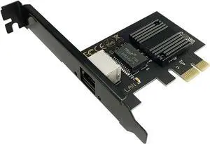 JAENFONG 2.5Gbase-T Pcie Network Card I226-V Chip 2.5G PCI Express Gigabit Ethernet Card Wired RJ45 LAN Adapter Converter for Window 10/11 JAENFONG 2.5Gbase-T Pcie Network Card I226-V Chip 2.5G PCI Express Gigabit Ethernet Card Wired RJ45 LAN Adapter Converter for Window 10/11