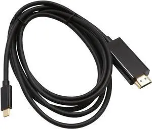 JAENFONG IO Crest USB C to HDMI Adapter 4K 60Hz, Thunderbolt 3 Compatible USB Type-C to HDMI Adapter for Laptop and Desktop SY-CAB20217