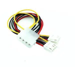 IDE to FDD Power Cable Splitter Floppy Disk Driver Power Supply Wire Adapter Big 4 Pin to 2 Small 4 Pin Extend Line Converter