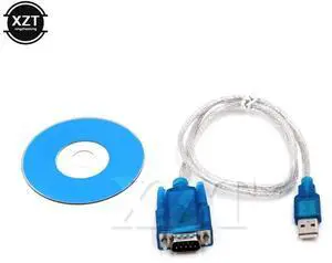 CH340 USB to RS232 CM Port Cable USB to 9 pin adapter DB9 cable RS232 USB Adapter For PC Accessories Notebook Windows 98 XP 7 8
