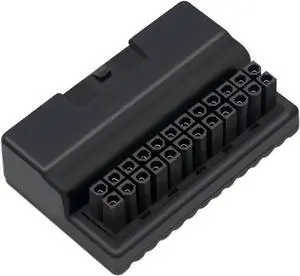 JAENFONG ATX 24Pin Male to Female 90 Degree Power Adapter ATX 24 Pin L Turn Right Angled Power Adapter Board for Desktop Motherboard PC Power Supply