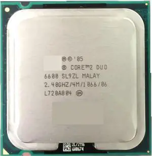 CPU E6600 Original Desktops CPU Processor 2M/2.4 GHz/1066 FSB LGA 775 Dual-CORE Processor Scrattered Pieces Welcome to Order