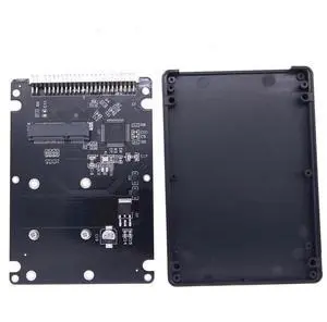 M.2 NGFF MSATA To 2.5inch IDE 44PIN High Speed Hard Disk Case MINI PCI-E SSD Solid State External Adapter for PC Computer