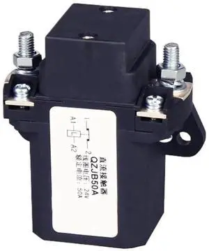 DC Contactor 12V 24V 36V 48V 60V 72V 120V Power Relay 50A 100A 200A Forklift Normally Open Noramlly Closed(QZJB100A 1NC,24V)