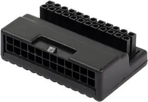 JAENFONG 90 Degree ATX 24 Pin Adapter, Right Angle ATX 24pin Male to Female Power Adapter Board for Desktop Motherboard Power Supply JAENFONG 90 Degree ATX 24 Pin Adapter, Right Angle ATX 24pin Male to Female Power Adapter Board for Desktop Motherboard Power Supply