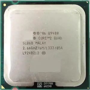 CPU Core2 Quad Processor Q9400 Quad-Core LGA775 Desktop CPU 100% Working Properly Desktop Processor Welcome to Orde