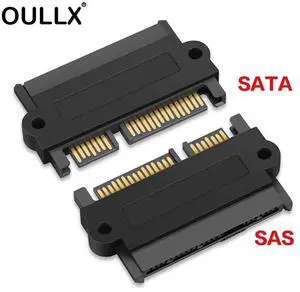 Professional SFF-8482 SAS To SATA 180 Degree 90 Right Angle Adapter Converter Straight Head for motherboard