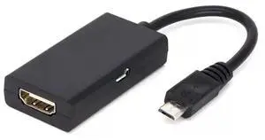Micro USB 5Pin to With HDMI Converter for MHL Dongle Android Smart Phone to HDTV Projector Monitor1080P Video Extend Adapter