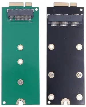 M.2 NGFF mSATA To 7+17Pin Adapter Card For 2012 M-acbook Pro A1425 A1398 MC975 MC976 MD212 MD213 ME662 ME664 ME665