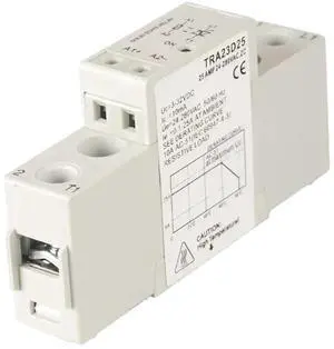 TRA23D25 25A Auto Solid State Relay Module DC to AC 3V 3.3V 5V 12V 24VDC in Out 24-280VAC Voltage SSR Relay Board(TRA23D25)