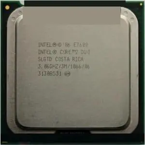 CPU CPU c 2 Duo Processor E7600 3.06GHz/3M/1066MHz Dual-Core Socket 775 Speedy Ship Out processing unit