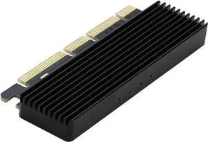 JAENFONG  NVMe PCIe Adapter, M.2 NVMe to PCI-e x4/x8/x16 Card with Heat Sink for M.2 (M Key) SSD 2280/2260/2242/2230 [Upgraded]