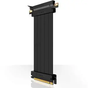 JAENFONG [30cm PCIE 3.0 16x Extreme High Speed Riser Cable PCI Express Port GPU Extension Card-Straight Connector