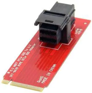JAENFONG  SFF-8643 to NGFF PCBA Converter Adapter for M.2 NVME PCIe SSD to U.2 U2 SFF-8639 Kit
