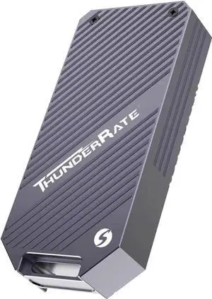 JAENFONG  USB 4.0 SSD Enclosure 40Gbps M.2 NVMe 2280 to USB-c Solid State Drive Case Compatible with Thunderbolt4/3 USB 3.2/3.1/3 (TB-2464 PRO)