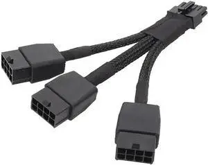 JAENFONG PCIE 12VHPWR 12Pin Connector to 3x8Pin PCI-E GPU Power Adapter Cable for NVIDIA Ampere RTX 3060ti 3070 3080 3090