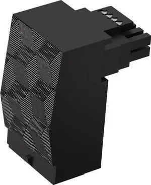 JAENFONG 12VHPWR 90 Degree Adapter: 16 Pin GPU Power Connector 600W Pcie5.0 Right Angle Power Adapter for 12+4pin RTX 3090Ti 4070Ti 4080 4090 Graphic Card GPU (Type B)