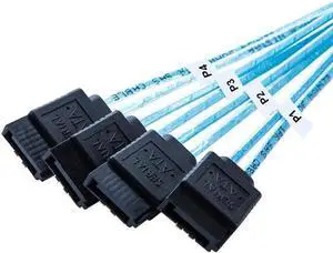 JAENFONG  Internal HD Mini SAS (SFF-8643 Host) - 4X SATA (Target) Cable, Mini SAS to SATA Cable, SFF-8643 to 4X SATA Cable, SFF-8643 for Controller, 4 Sata Connect to Hard Drive, 1.64ft