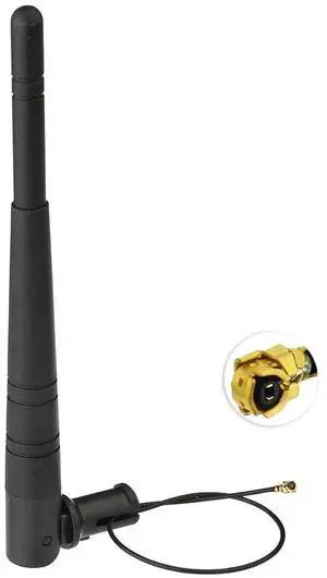 5pcs 5dbi 2.4GHz 2400-2500MHz WIFI Omni Aerial Booster Antenna with 15cm Cable 5pcs 5dbi 2.4GHz 2400-2500MHz WIFI Omni Aerial Booster Antenna with 15cm Cable