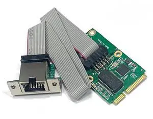 Mini PCIE Ethernet Card to RJ45 Interface Converter Adapter 1000Mbps RTL8111F Chip GbE Ethernet for Server Network Card