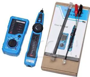 JAENFONG  1PCS RJ11 RJ45 Cat5 Cat6 Telephone Wire Tracker Tracer Toner Ethernet LAN Network Cable Tester Detector Line Finder