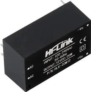 JAENFONG  HLK-20M12 AC-DC 220V to 12V 20w Step-Down Power Supply Module Intelligent Household Switch Power Supply Module (10 PCS)