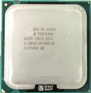 CPU PC Computer P Processor E5800 Dual-Core CPU LGA 775 100% Working Properly Desktop Processor Welcome to Order