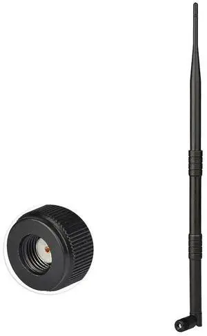 9dbi 2.4GHz Omni Booster Aerial WiFi Antenna RP-SMA Male for Wireless Router WLANs PCI card Rubber Antenna 9dbi 2.4GHz Omni Booster Aerial WiFi Antenna RP-SMA Male for Wireless Router WLANs PCI card Rubber Antenna