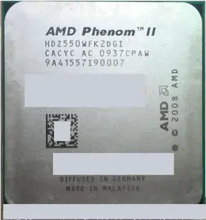 CPU A ph II X2 550 CPU 3.1GHz Socket AM3 938-pin Processor 80W Dual-Core 1M Desktop Welcome to Order