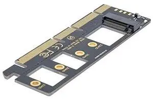 JAENFONG  Vszerda NGFF M-Key NVME M.2 SSD to PCI-E Express 3.0 16x X4 Adapter Without Bracket