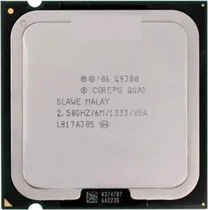 CPU Original Lntel 2 Quad Q9300 Processor 2.5GHz /6MB Cache/FSB 1333 Desktop LAG 775 CPU Processing Unit