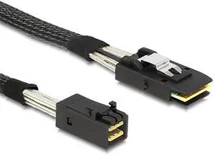 JAENFONG Internal Mini SAS SFF-8087 to Mini SAS High Density HD SFF-8643 Data Server Hard Disk raid Cable 50cm JAENFONG Internal Mini SAS SFF-8087 to Mini SAS High Density HD SFF-8643 Data Server Hard Disk raid Cable 50cm