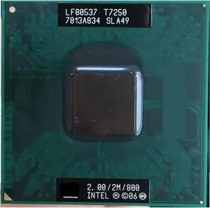 CPU c 2 Duo T7250 2.0 GHz Dual-Core Dual-Thread CPU Processor 2M 35W Socket P