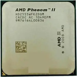 A ph II X2 555 3.2 GHz Dual-Core CPU Processor HDZ555WFK2DGM Socket AM3